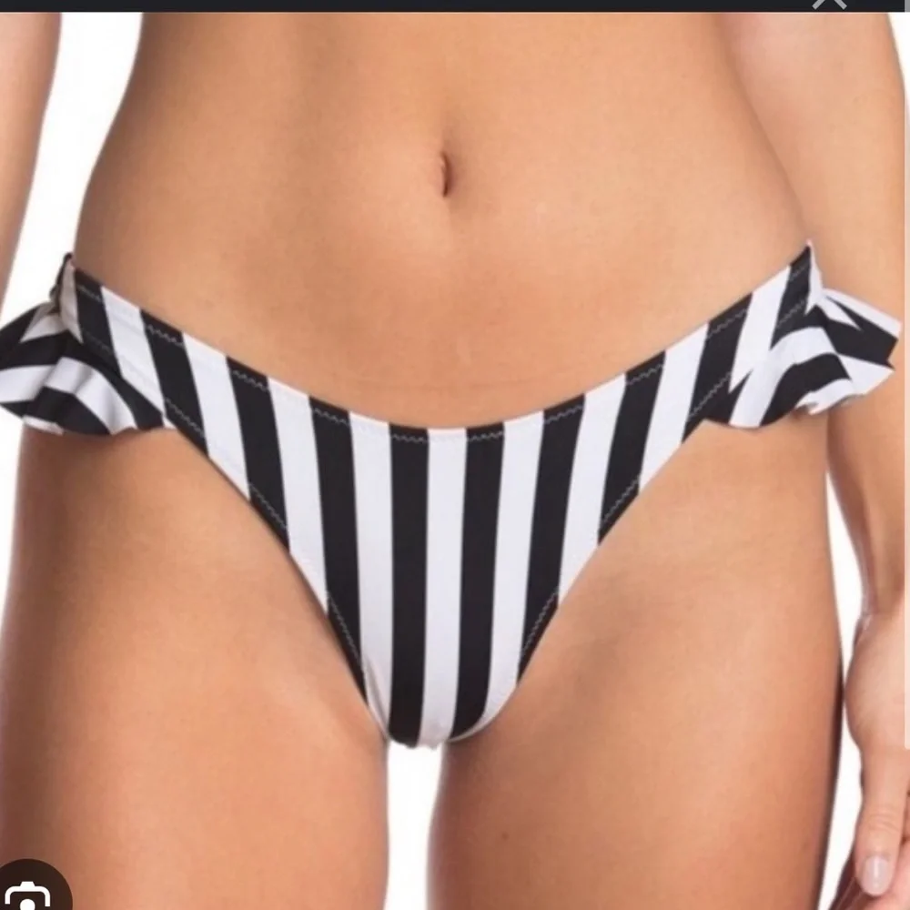 Kendall & Kylie Striped Referee Bikini - Picture 2 of 12